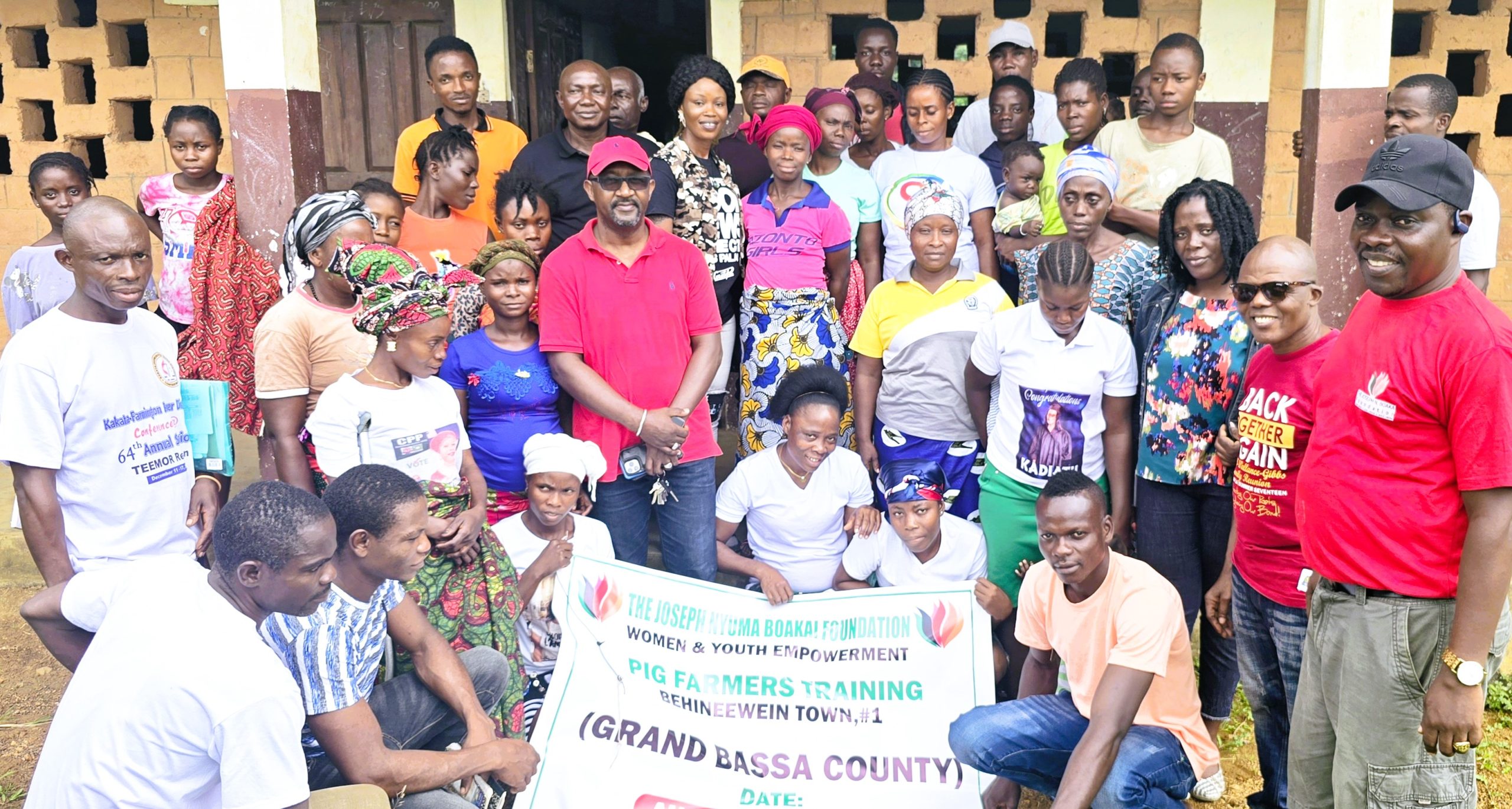 Read more about the article IN GRAND BASSA, NEW JNB FOUNDATION GRADUATES PLAN TO ENTER PIG-FARMING