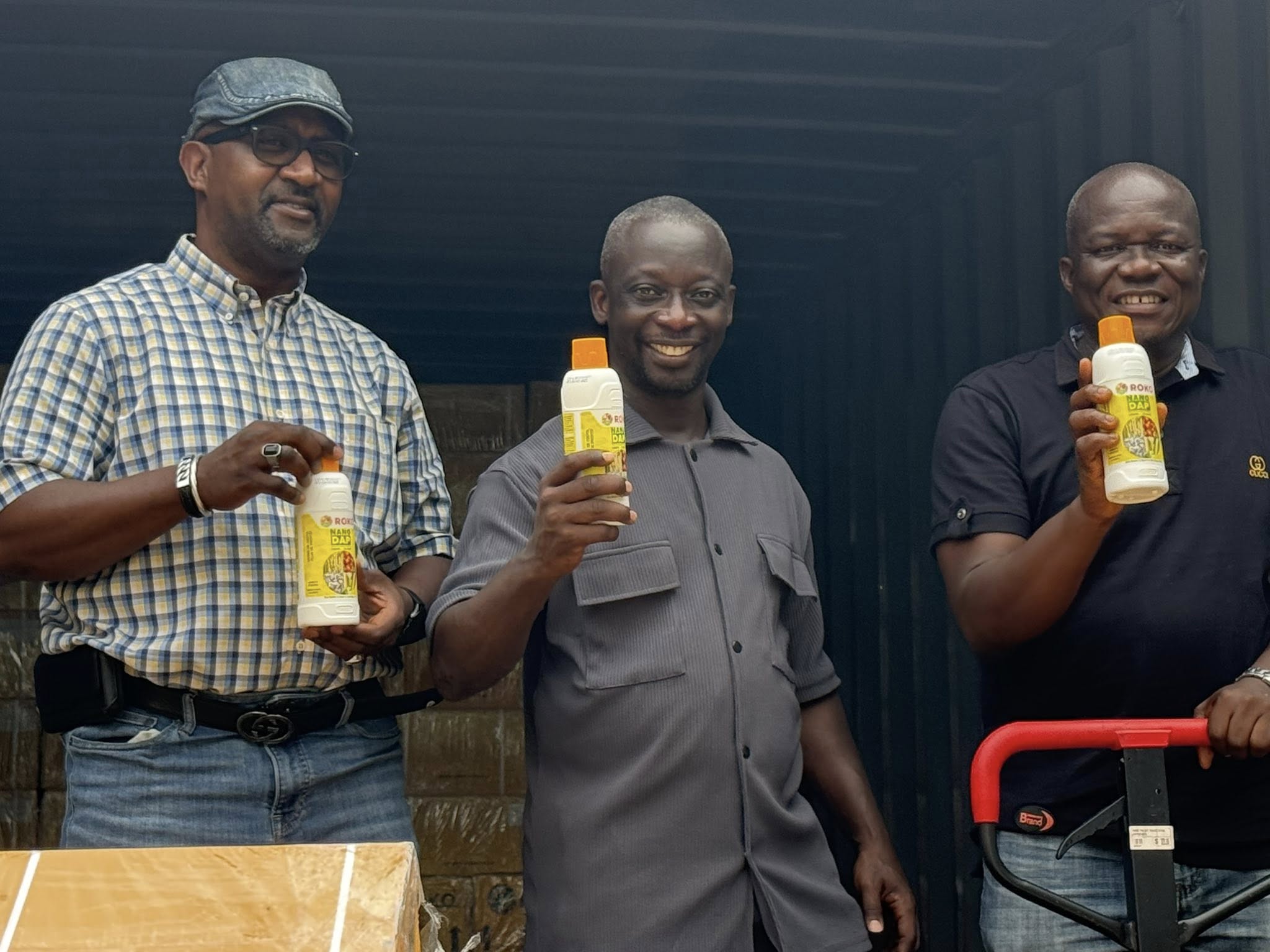 Read more about the article ROKO Urea fertilizer donated to the JNB Foundation by partners for farmers across the country.